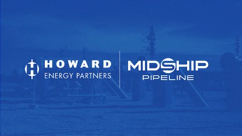 Howard Energy Partners Acquires Operating Interest in Midship Pipeline to continue their growth as one of America's most important midstream energy companies.